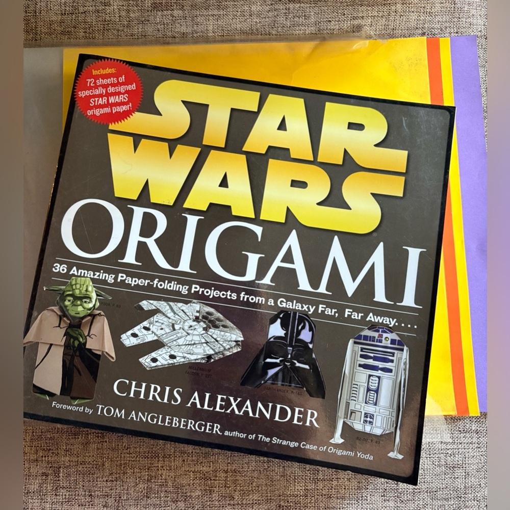 UNUSED Star Wars Origami Book